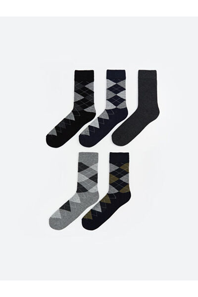 LC Waikiki Modern Pieces Patterned Men's Socks 5-Pack from Uzg Store