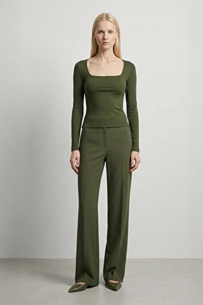 Rays 8267A Τετράγωνο Γιακά Μπάντι Χακί