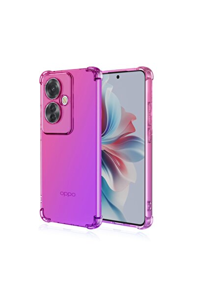 Dedux Husa pentru Oppo Reno11 F 5G, Transparenta Gradient TPU, Protectie Anti...