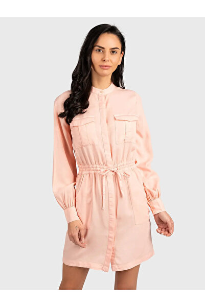 Guess Light Pink Casual Dress – LS Ellis Dress
