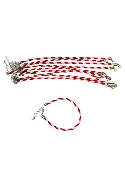 OEM Set 12 Bratari Martisor din Piele Ecologica cu Inchizatoare Reglabila – C...