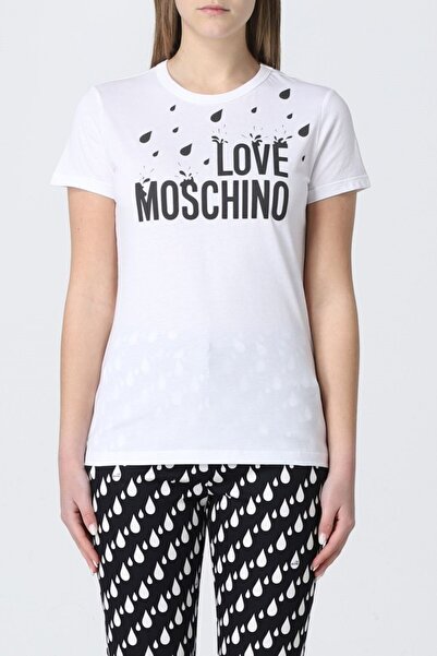 Love Moschino Tricou Dama model Logo Drops