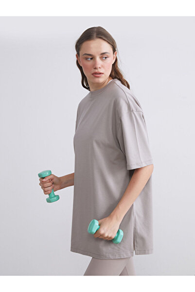 LC Waikiki Γυναικείο μπλουζάκι Özmarka New Season με λαιμόκοψη ποδηλάτου