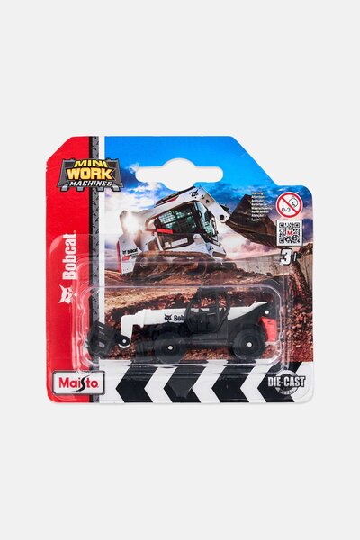 Maisto Die-Cast Metal Mini Work Bobcat, Multicolor