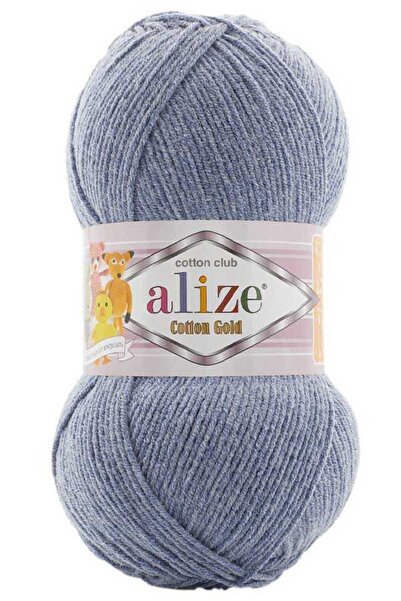 Alize COTTON GOLD 962 JEANS MELANJ ÖRGÜ İPİ 100 GRAM 1 ADET