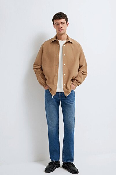 Mavi Erkek Cepli Kahverengi Gömlek 0211871-88616