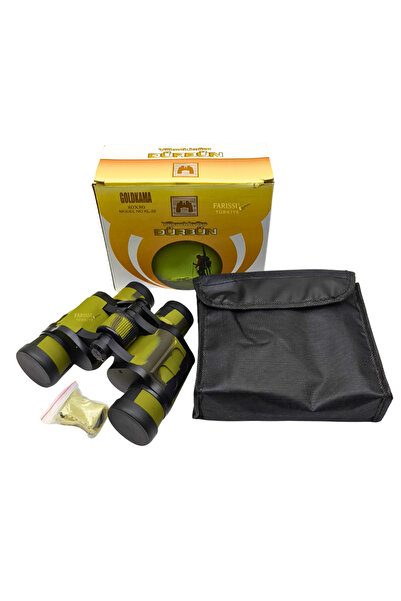 farissu KL-28 80x80 Kamuflaj Desenli Profesyonel El Dürbünü