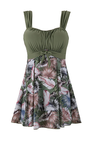 Wantdo Women's Swimsuit, Wantdo, Model with Integrated Skirt, Tummy Control, ...