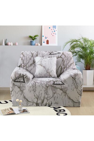 ANATOLIATEKSTILE Elastic Armchair Cover S (90*140) with elastic, Full Protect...