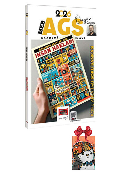 Yargı Yayınları 2026 MEB AGS Öğretmen Adayları İçin İnsan Hakları Konu Anlatı...