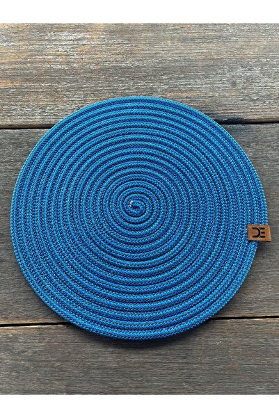 home inn Stain-Resistant Knitted Placemat 33 cm Single Modern American Style ...