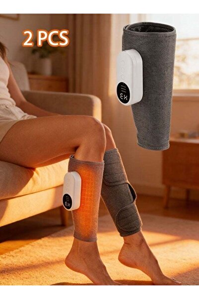 WINEENEE جهاز تدليك الساقين بالهواء المضغوط مع خاصية التسخين، 3 أوضاع تدليك و...