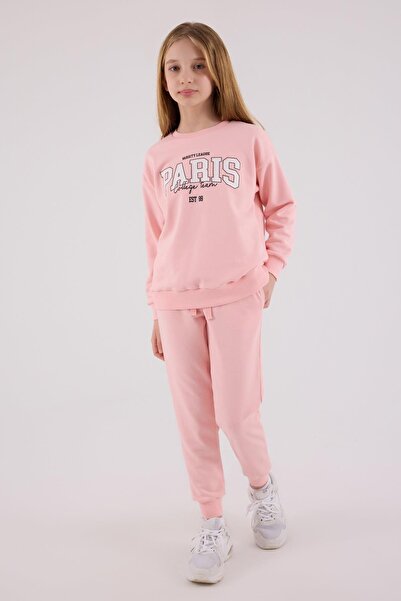 Jaju Baby Κοριτσίστικο Σετ Φόρμας με Στάμπα σε Ροζ Χρώμα – Άνετη Εφαρμογή, Κα...