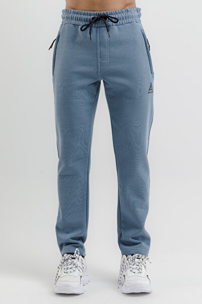 Airlife Fleece Men's Wool-Blend and Straight-Leg Sweatpants Indigo