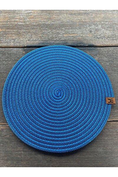 home inn Stain-Resistant Knitted Placemat 33 cm Single Modern American Style ...