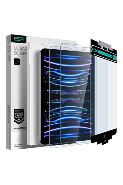 ESR iPad Pro 2018 11.0 A1980/A1979 Armorite Screen Protector, transparent