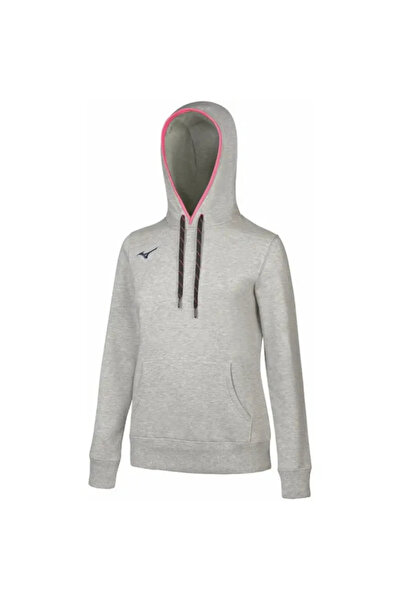 MIZUNO Дамска суитшърт с качулка, сив