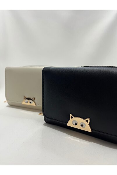 MEDİSH STORE Kedi Motifli Cüzdan