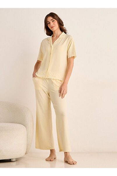 FAV Pyjama Set Button-Down Shirt & Pants