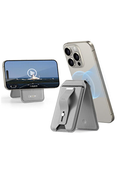 ESR MagSafe Wallet for Phone, Desk Stand HaloLock, Beige