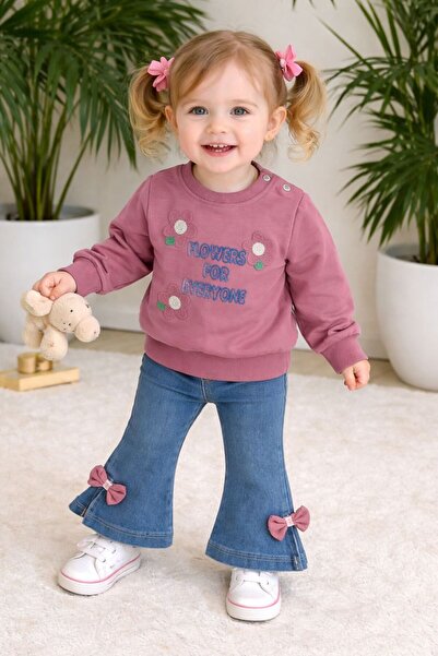 ULTİMA BABY Kız Bebek Takım Flowers For Everyone