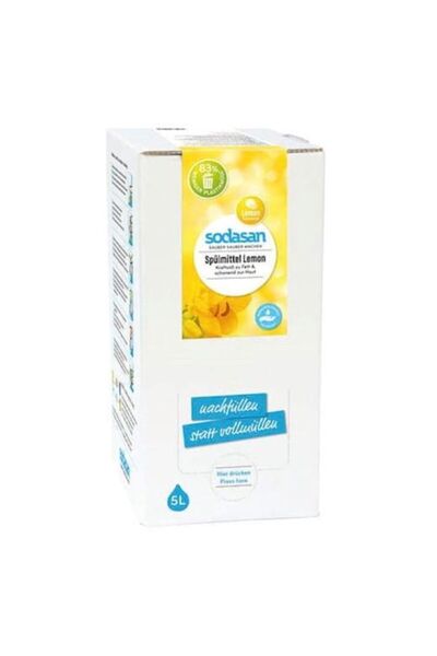 Sodasan Liquid Detergent for Colored Laundry, 5L,