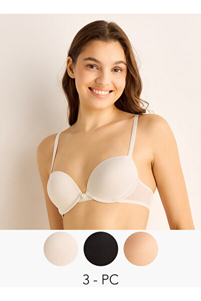 FAV 3-Pack Plunge Bra