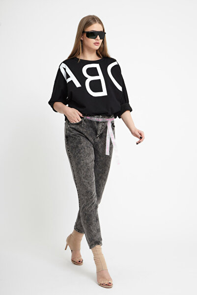 VERDA Pantaloni Jean cu centura