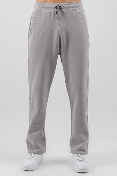 Airlife Fleece Men's Woolen and Plain-Legged Bottoms in Gray