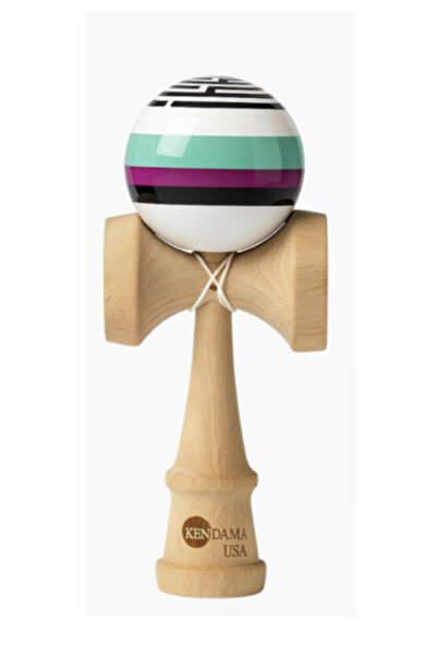 Kendama USA , beech wood, multicolor, 18 cm, for intermediate/advanced player...