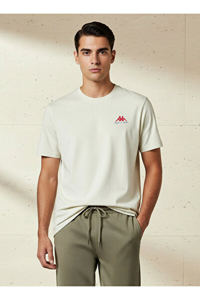 Kappa تي شيرت رجالي بطبعة شعار