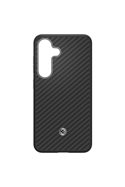 Samsung Θήκη Enzo Aramid Σιλικόνης Πίσω Κάλυμμα από Ίνες Αραμιδίου Μαύρο (Gal...