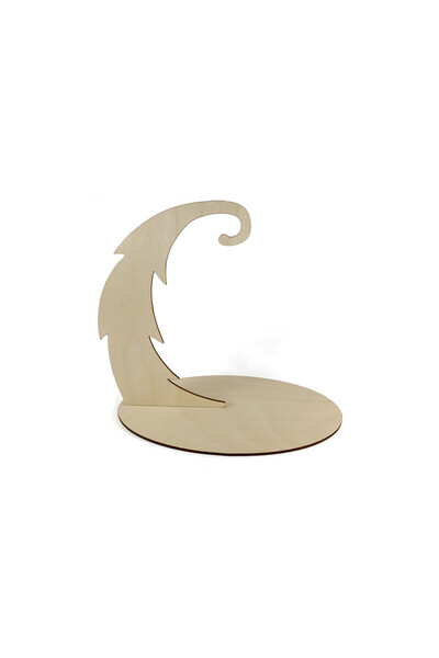 Amco Birch plywood Christmas tree, dimensions 22x15x25 cm