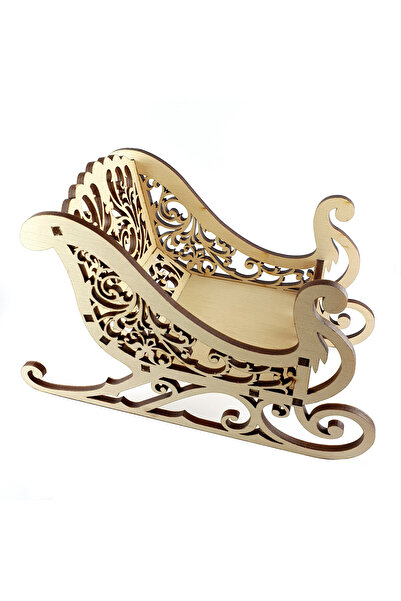 Amco Wooden sledge dimensions 14x23x11 cm