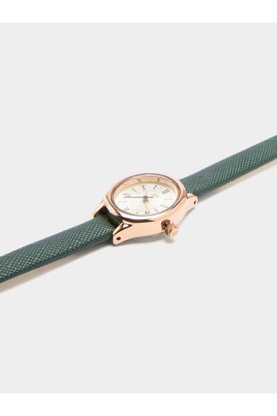 PARFOIS Dokulu Kayışlı Oval Saat