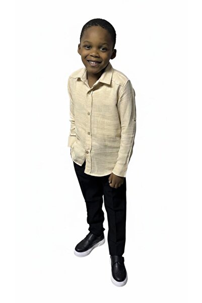 SENİOR Children's Linen Shirt