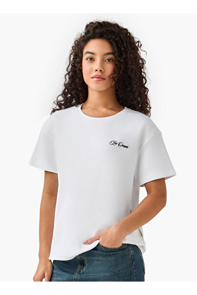 Lee Cooper Cotton T-shirt with Logo Print