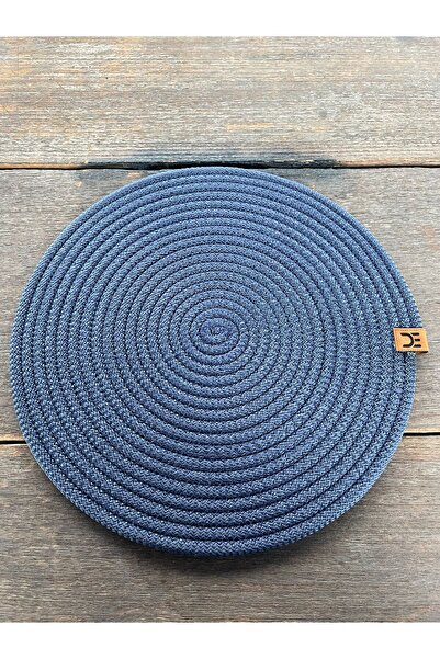 home inn Stain-Resistant Knitted Placemat 33 cm Single Modern American Style ...