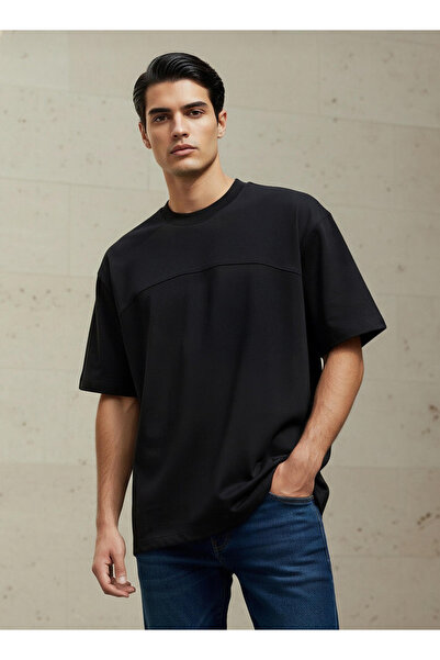 Lee Cooper Men Relaxed Fit Crew Neck Short Sleeves Graphic T-shirt