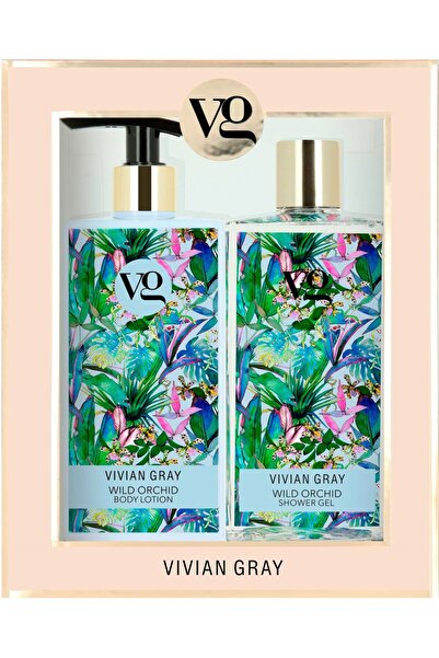 Vivian Gray Set Vivian Gray: Wild Orchid, Cleansing and Hydrating, Shower Gel...