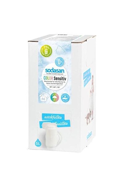 Sodasan Bio Liquid Detergent for White and Color Sensitive Laundry 5 L