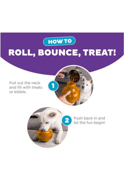 Barkie İzmir Lil Snoop Roy - Treat Bowl & Toy for Dogs (Large - 12.5 cm)