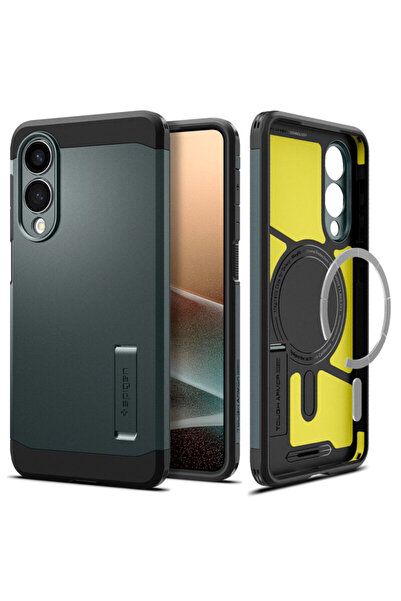 Spigen Samsung Galaxy S25 Edge Tough Armor MagSafe, зелен