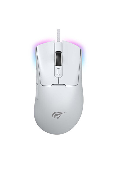 Havit Геймърска мишка с RGB светлини MS966, бяла