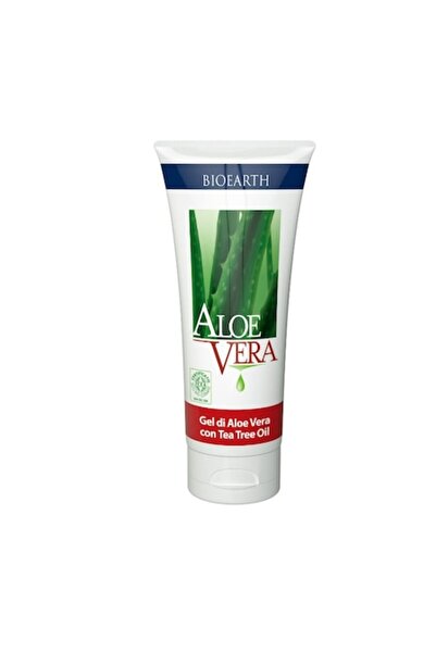 Bioearth Gel de Aloe Vera cu ulei de arbore de ceai 100 ml