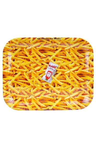 OEM Rolling Tray, Raw French Fries, Large