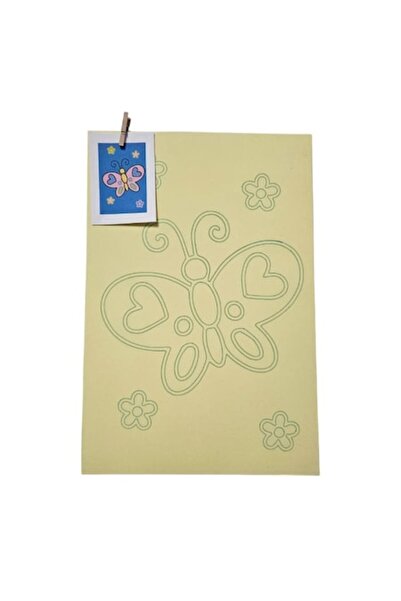 OEM Desen cu nisip colorat - Model fluture