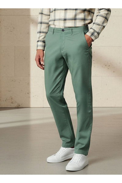 FAV Men Slim Fit Cotton Stretch Chinos