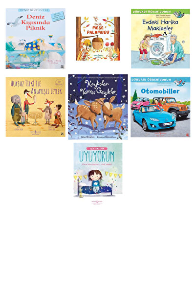 TÜRKİYE İŞ BANKASI KÜLTÜR YAYINLARI Deniz Kıyısında Piknik - Deniz Hikayeleri...