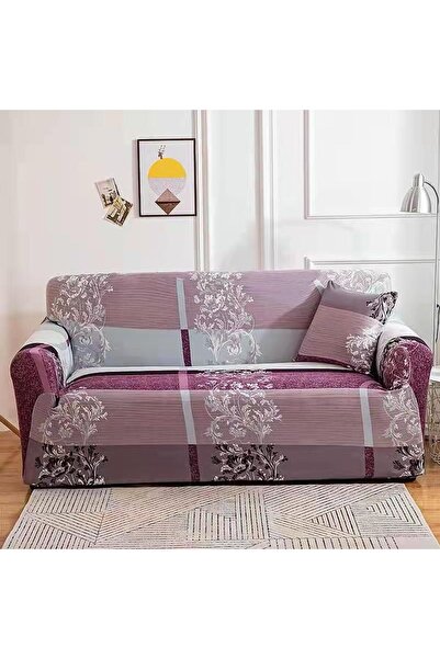 ANATOLIATEKSTILE Husă Canapea Colțar Elastică M(145*200) cu elastic, Protecți...